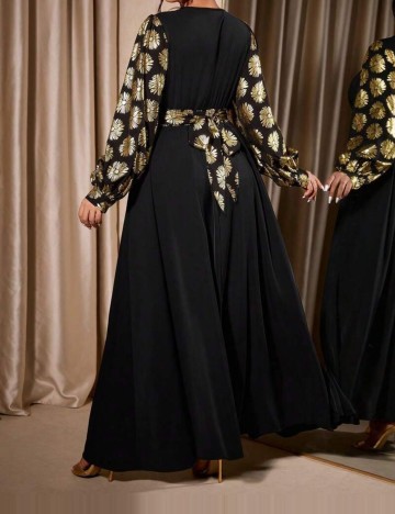 Rochie maxi Shein, mix culori