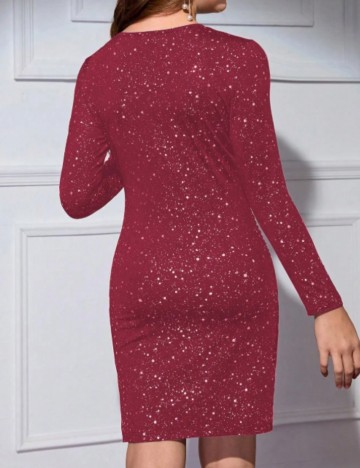 Rochie mini Shein, vișiniu