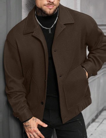 Jachetă Shein, maro