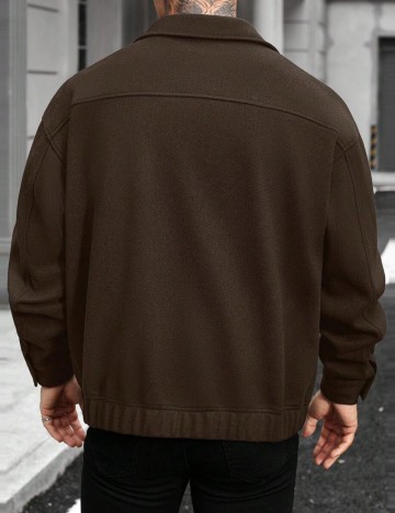 Jachetă Shein, maro