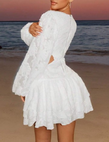 Rochie mini Shein, alb