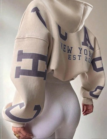 Hanorac Shein Curve+, bej