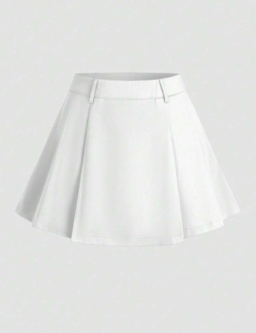 Fustă mini Shein, alb