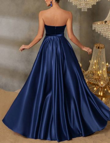 Rochie de ocazie Shein, albastru