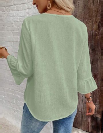 Cămașă Shein, verde