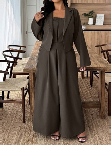 Compleu Shein Curve+, maro