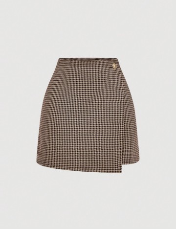 Fustă mini Shein, maro