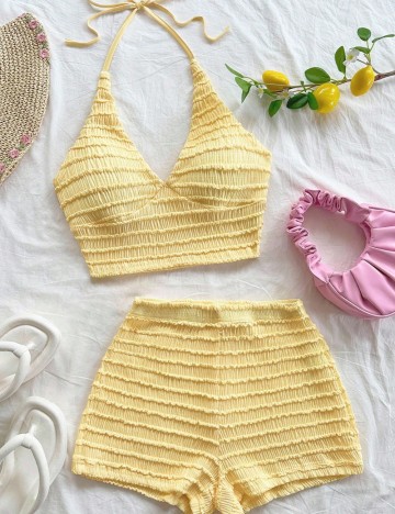 Compleu Shein, galben