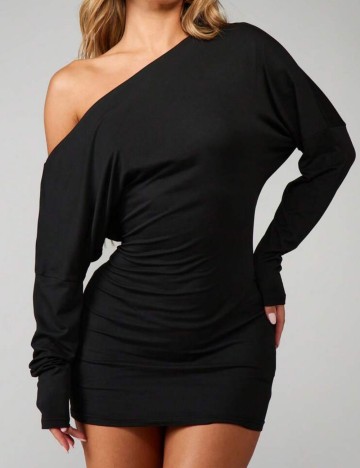 Rochie mini Shein Missguided, negru