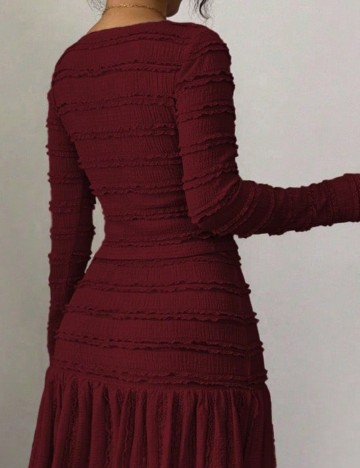 Bluză Shein, vișiniu