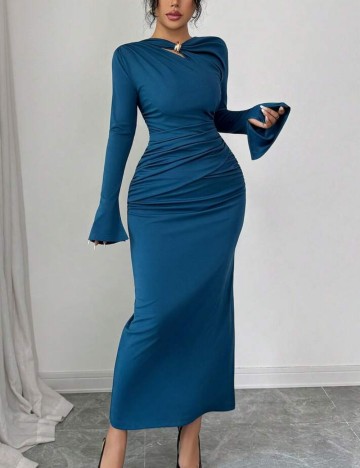 Rochie maxi Shein, albastru