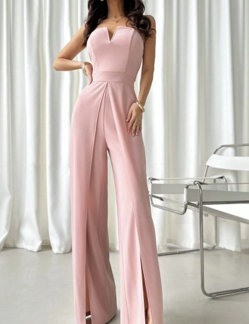 Salopetă lungă Shein, roz