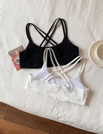 Set Bustiere Shein, maro