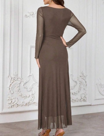 Rochie maxi Shein, maro