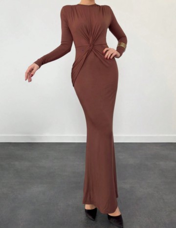 Rochie maxi Shein, maro