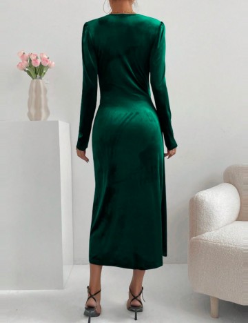 Rochie maxi Shein, verde