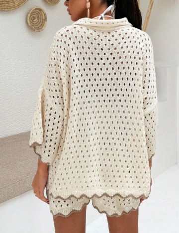 Cămașă Shein, crem