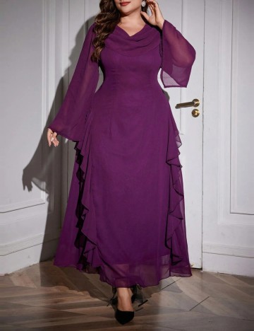 Rochie midi Shein, mov