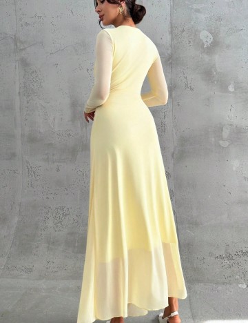 Rochie maxi Shein, galben