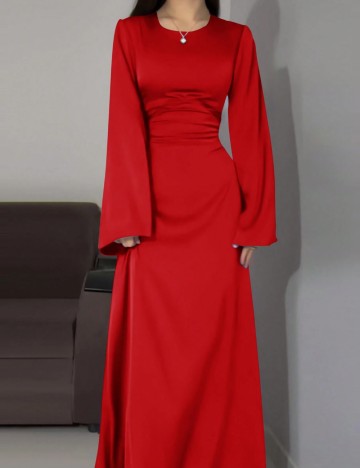 Rochie maxi Shein, roșu