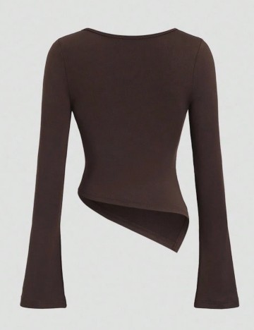 Bluză Shein, maro