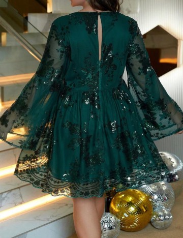 Rochie mini Shein, verde