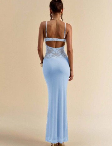 Rochie maxi Shein, albastru