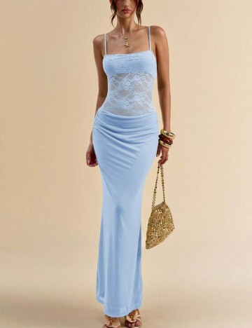 Rochie maxi Shein, albastru