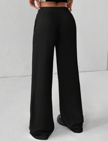 Pantaloni de trening Shein, negru