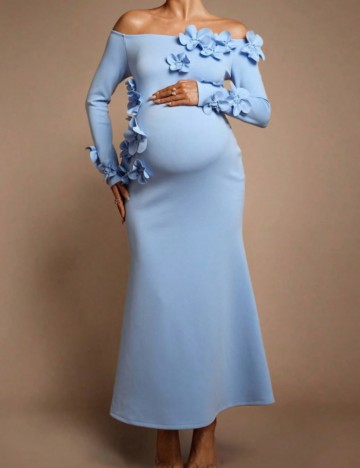 Rochie maxi Shein, albastru