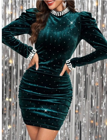 Rochie mini Shein, verde