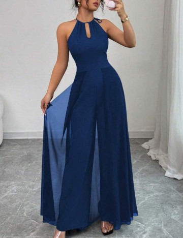 Salopetă lungă Shein, albastru