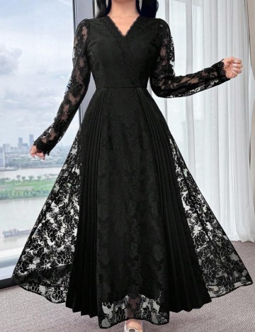 Rochie maxi Shein, negru