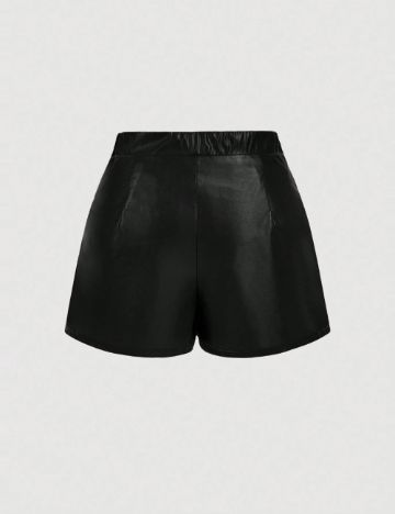 Fustă Pantalon Shein Curve+, negru