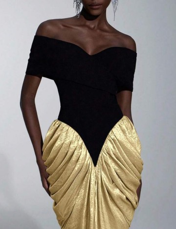 Rochie de ocazie Shein, mix culori