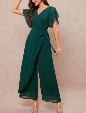 Salopetă lungă Shein, verde