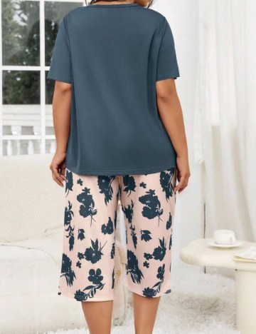 Tricou Shein Curve+, albastru