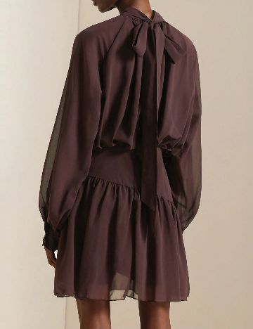 Salopetă scurtă Shein, maro