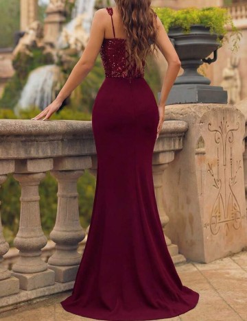 Rochie maxi Shein, roșu