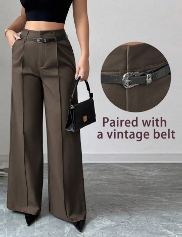 Pantaloni Shein, maro