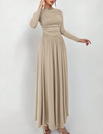 Rochie maxi Shein, bej