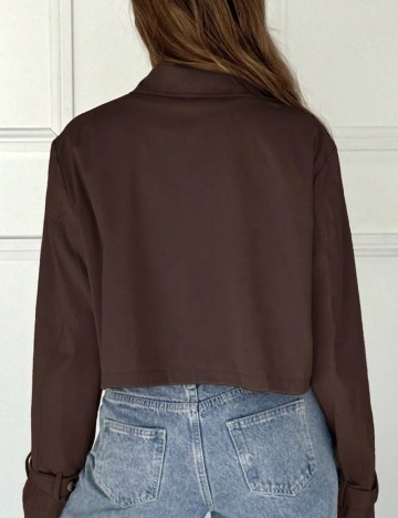 Jachetă Shein, maro