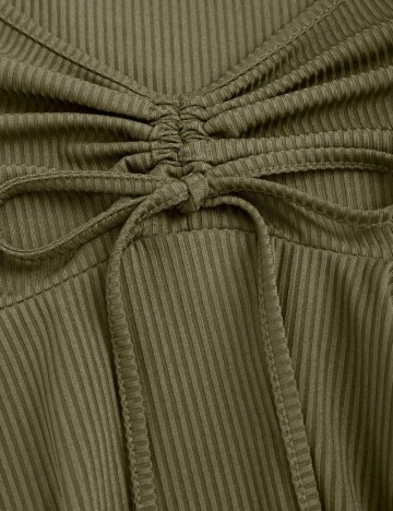 Bluze de trening Shein, kaki