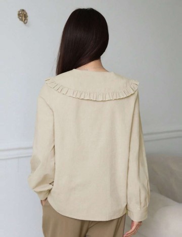 Cămașă Shein, bej