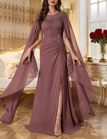 Rochie de ocazie Shein, mov