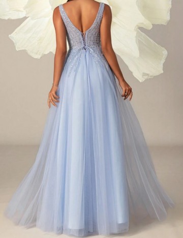 Rochie de ocazie Shein, albastru