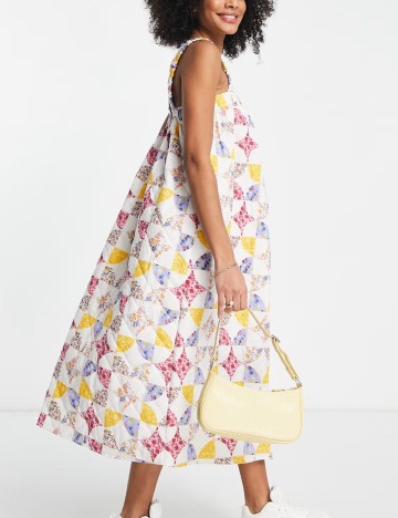 Rochie maxi ASOS, mix culori