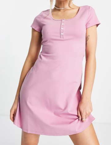 Rochie mini Urban Revivo, roz