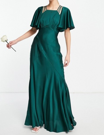 Rochie de ocazie ASOS, verde