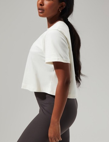 Tricou Berghaus, crem